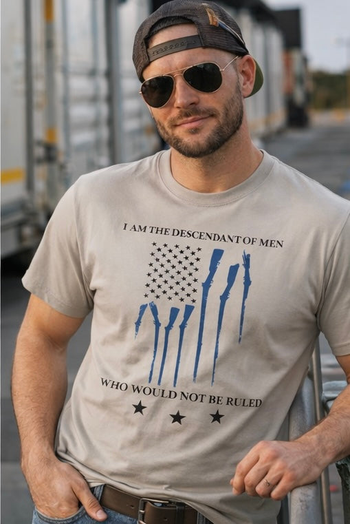 Descendant of Men Light Tee