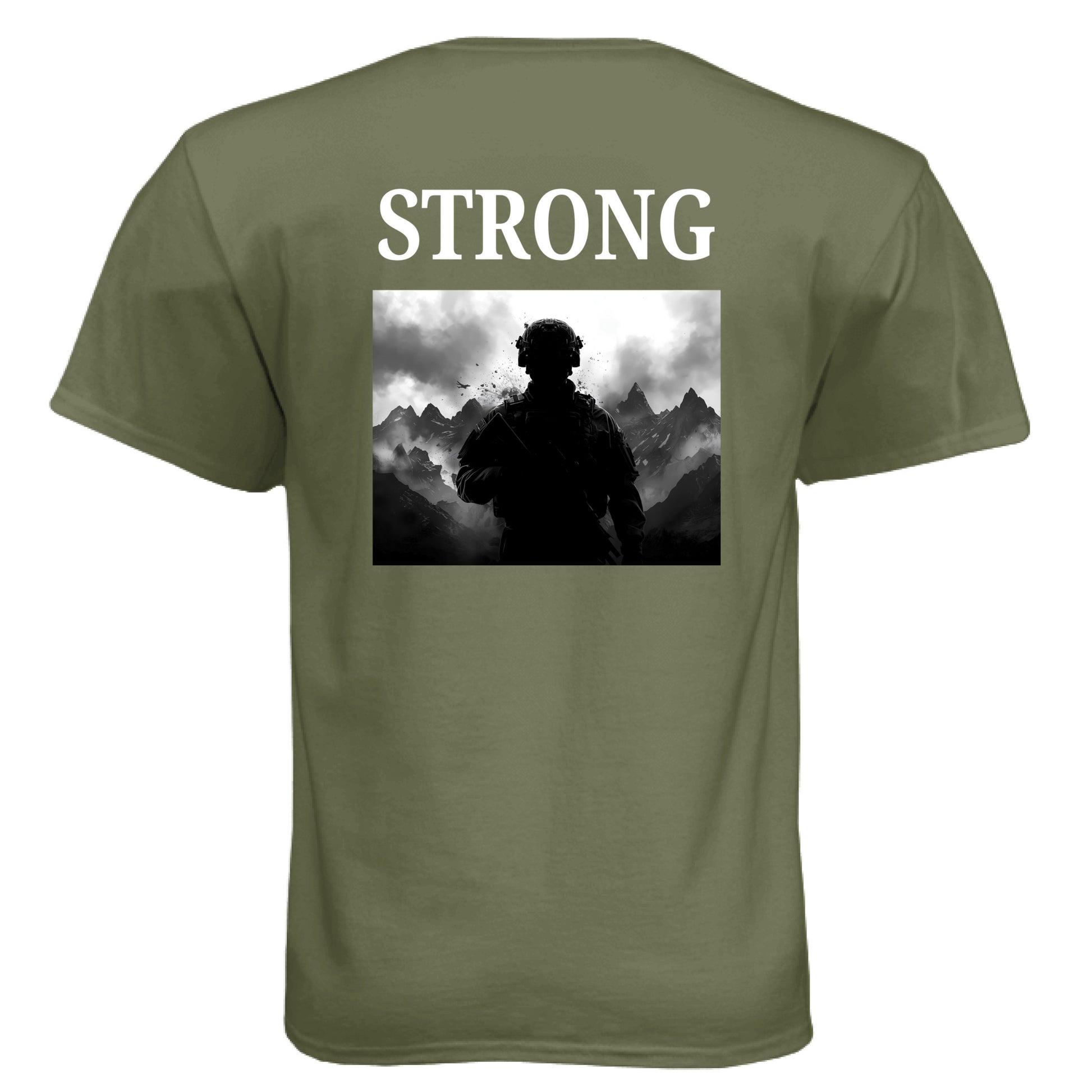 Military Green - BACK