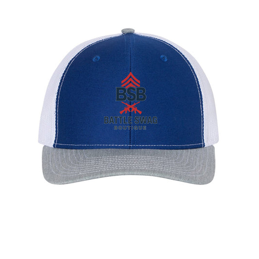 Royal/ White/ Heather Grey - FRONT
