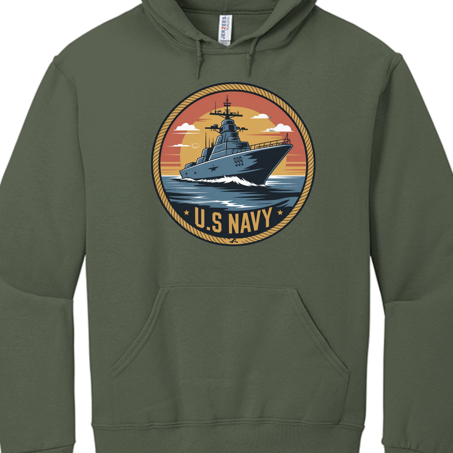 MILITARY GREEN - FRONT