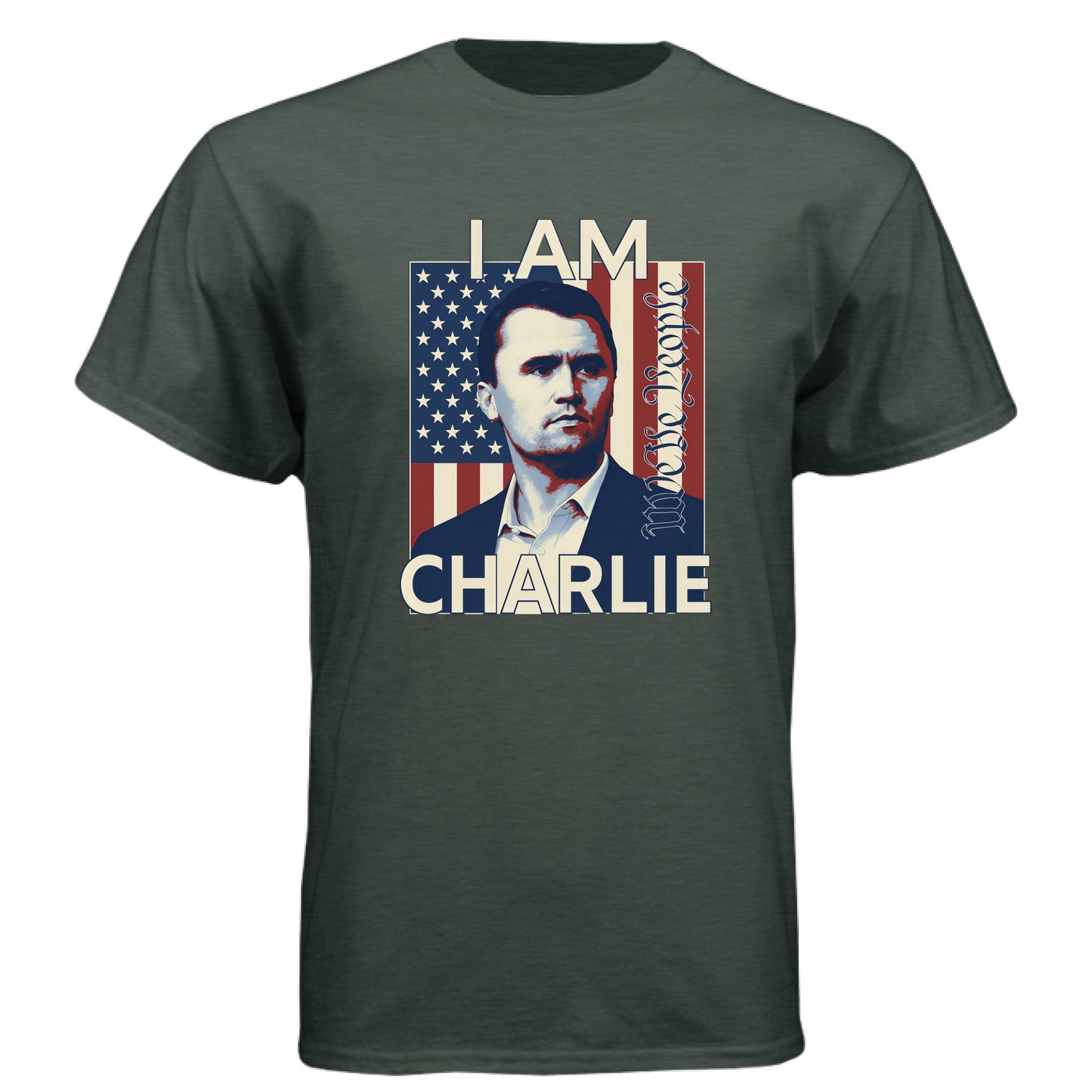 Heather Forest Green - FRONT