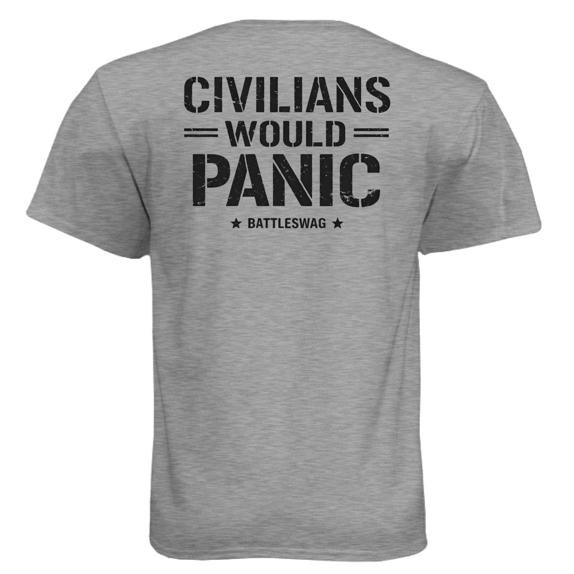 Dark Heather Grey (60/40) - BACK
