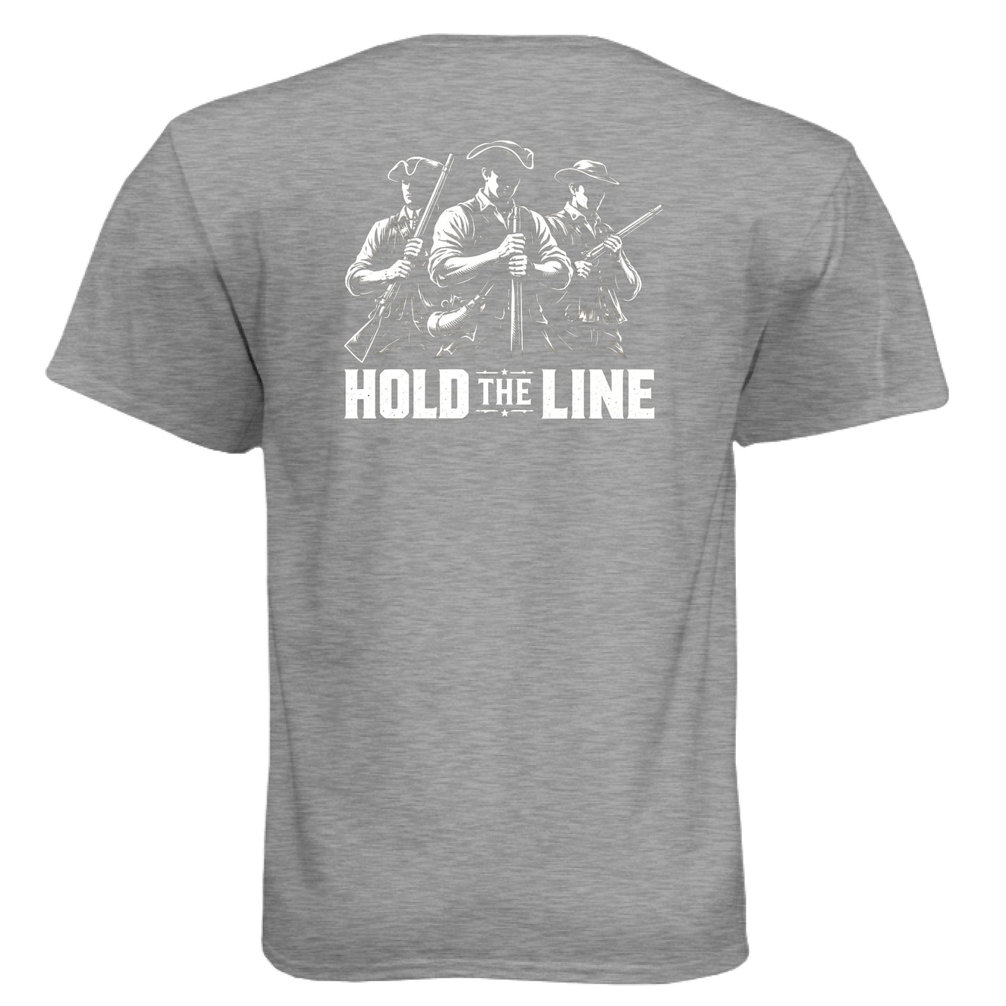 Dark Heather Grey (60/40) - BACK